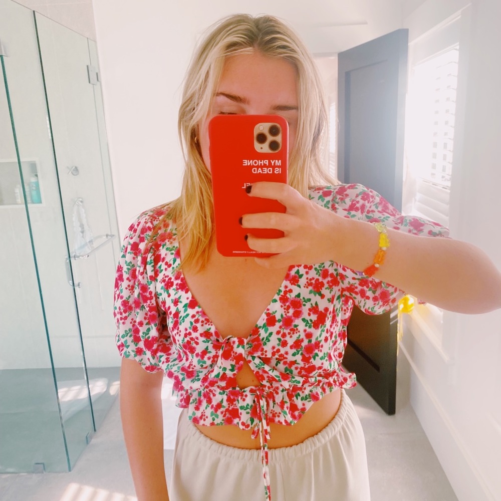 For Love and Lemons crop top!